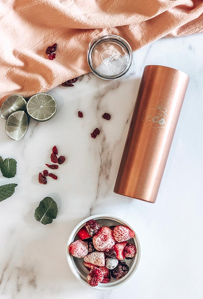 Rose Gold Insulated Cup