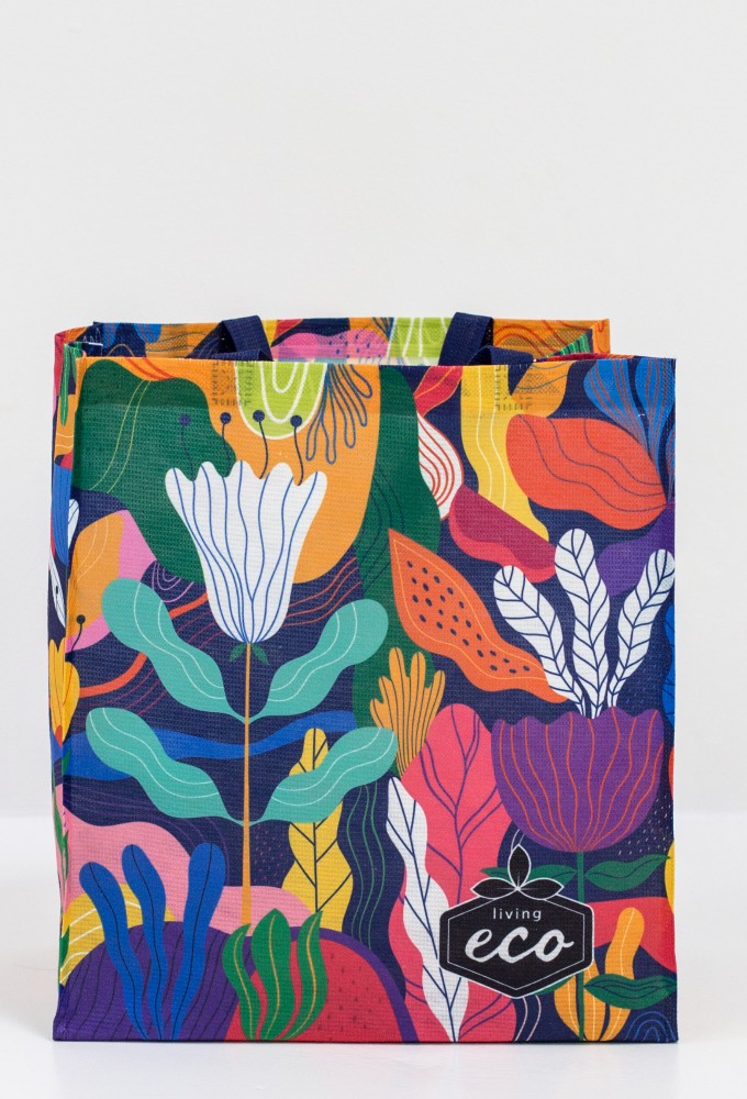 RPET Bright Flowers Shopper