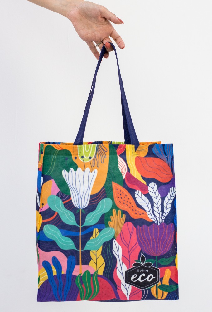 RPET Bright Flowers Shopper One